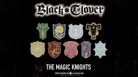 The Clover Kingdom's Celestial Eye Magic Knight Squad: Masters of star-based magic